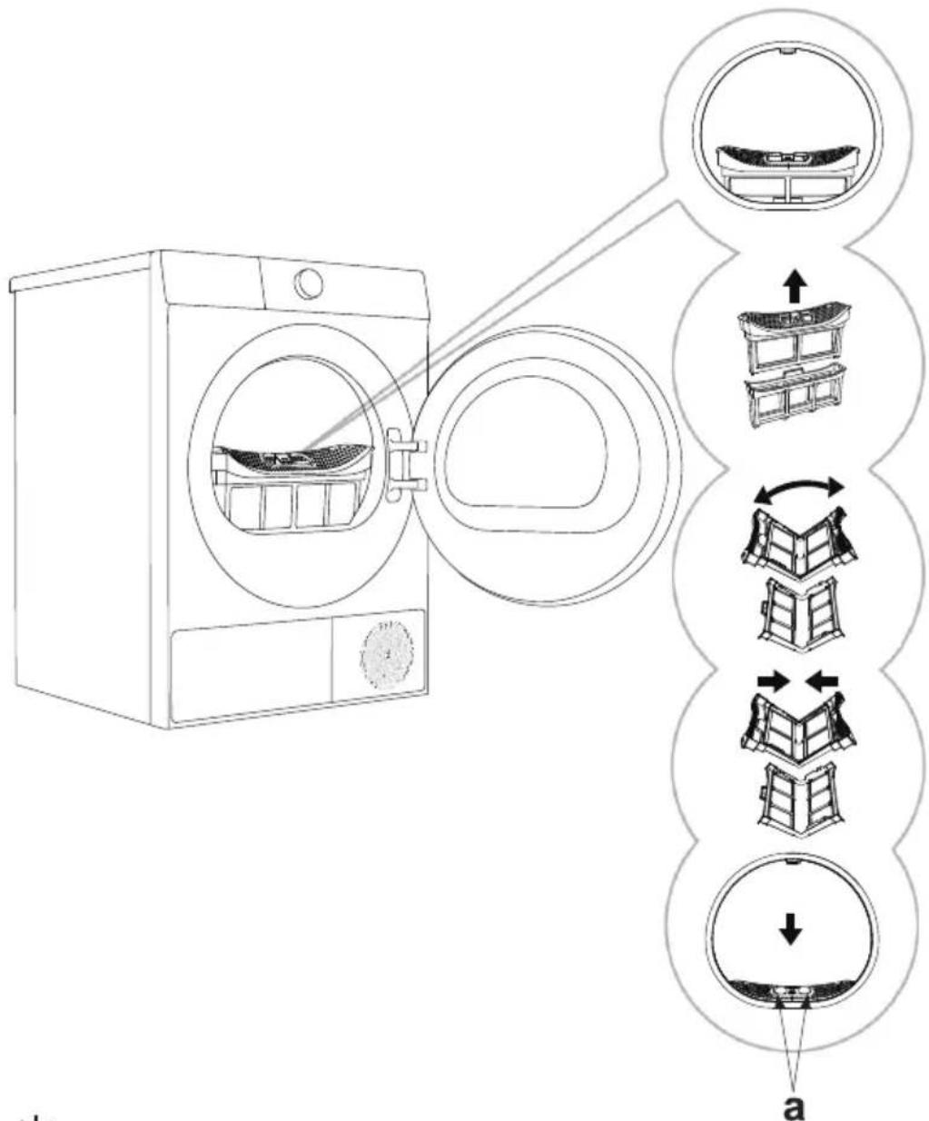 EDESA ESP-7150 WH - LIMPEZA DO FILTRO - 2