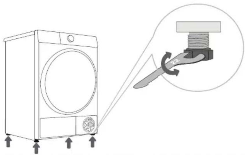 EDESA ESP-7150 WH - ADJUSTABLE FOOT - 1