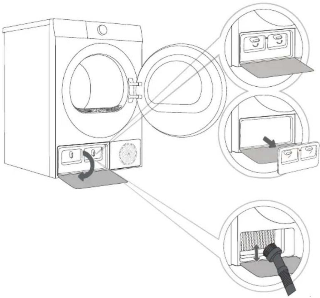 EDESA ESP-7150 WH - NETTOYAGE DU FILTRE DE LA POMPE À CHALEUR - 2