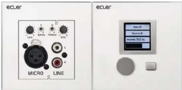 Ecler Pilot - REMOTE PANELS (panneaux de telecommande) - 1
