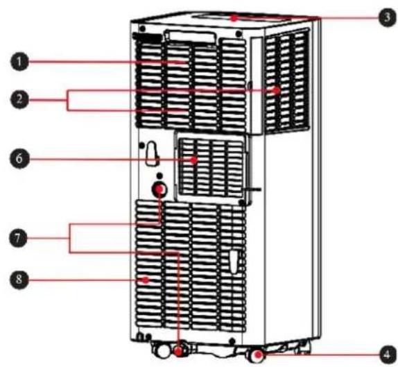 BLUEPALM BPPAC14000FW - SCHEMATISCHE VOORSTELLING - 1