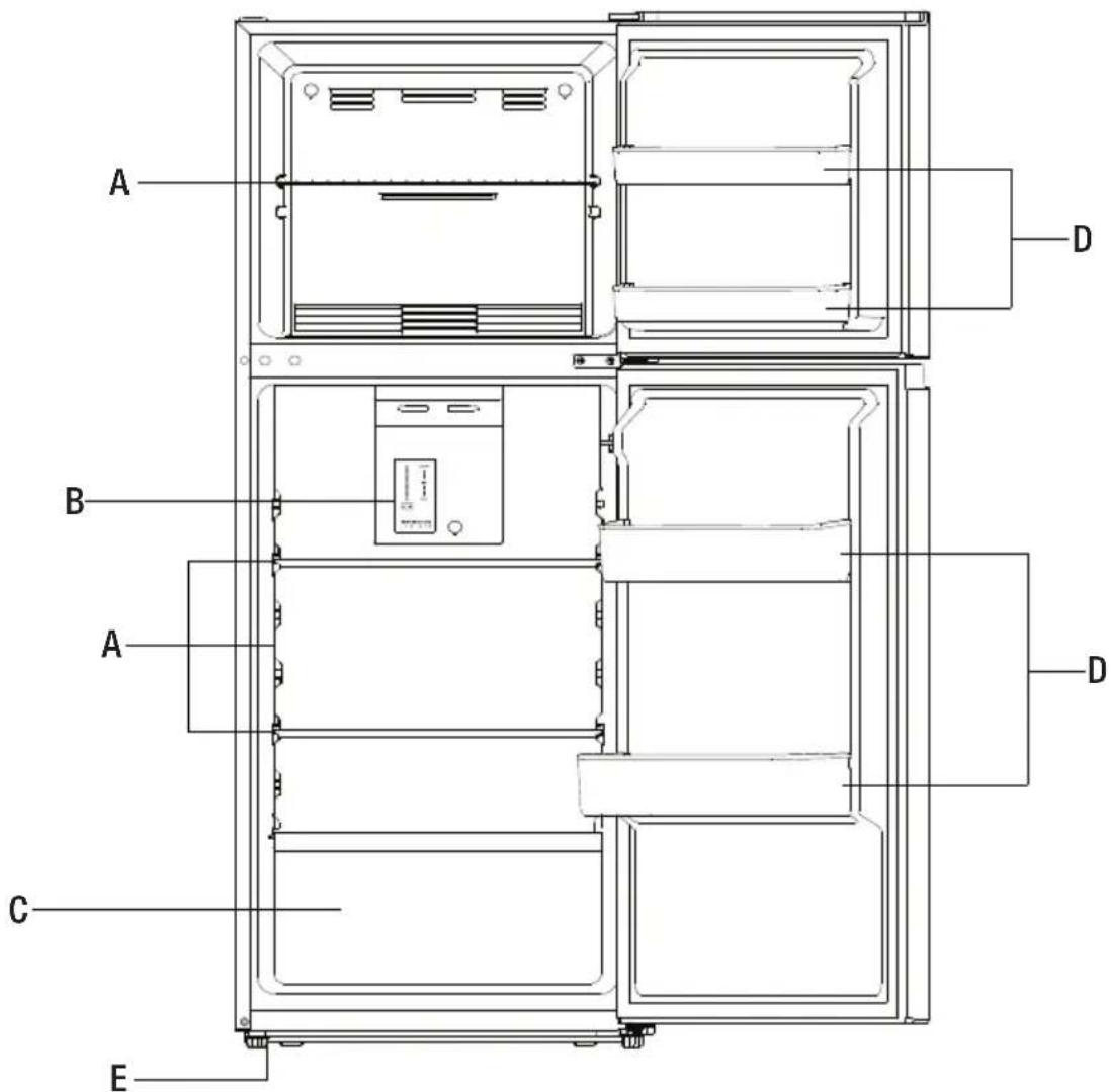 MIDEA MRT10D3BST - PARTS AND FEATURES - 1