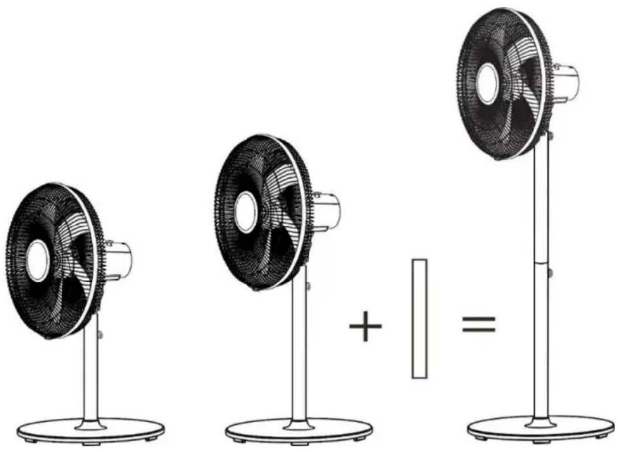 BLUEPALM BP40STTI26V2 - Podlahový a stolový ventilátor BP40STTI26V1 & BPSTTI26V2 - 1