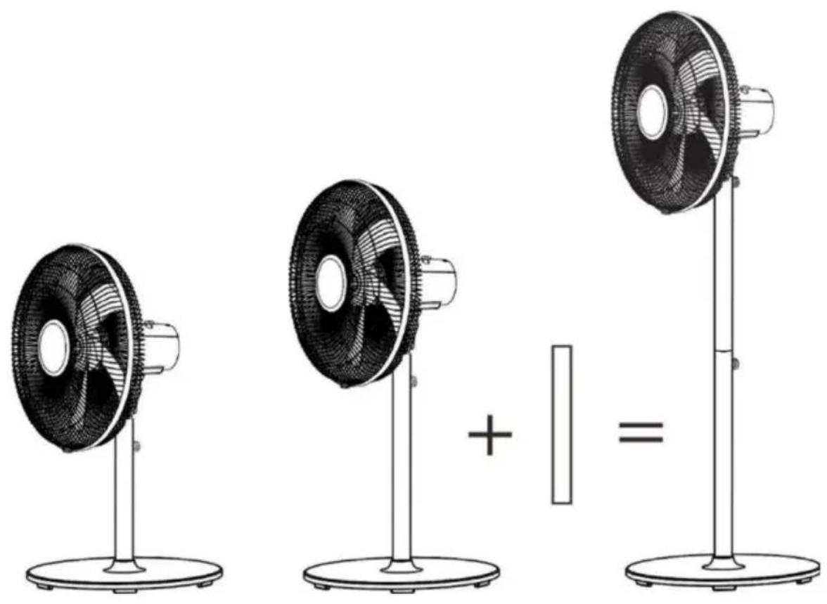 BLUEPALM BP40STTI26V2 - Podlahový a stolní ventilátor BP40STTI26V1 & BPSTTI26V2 - 1