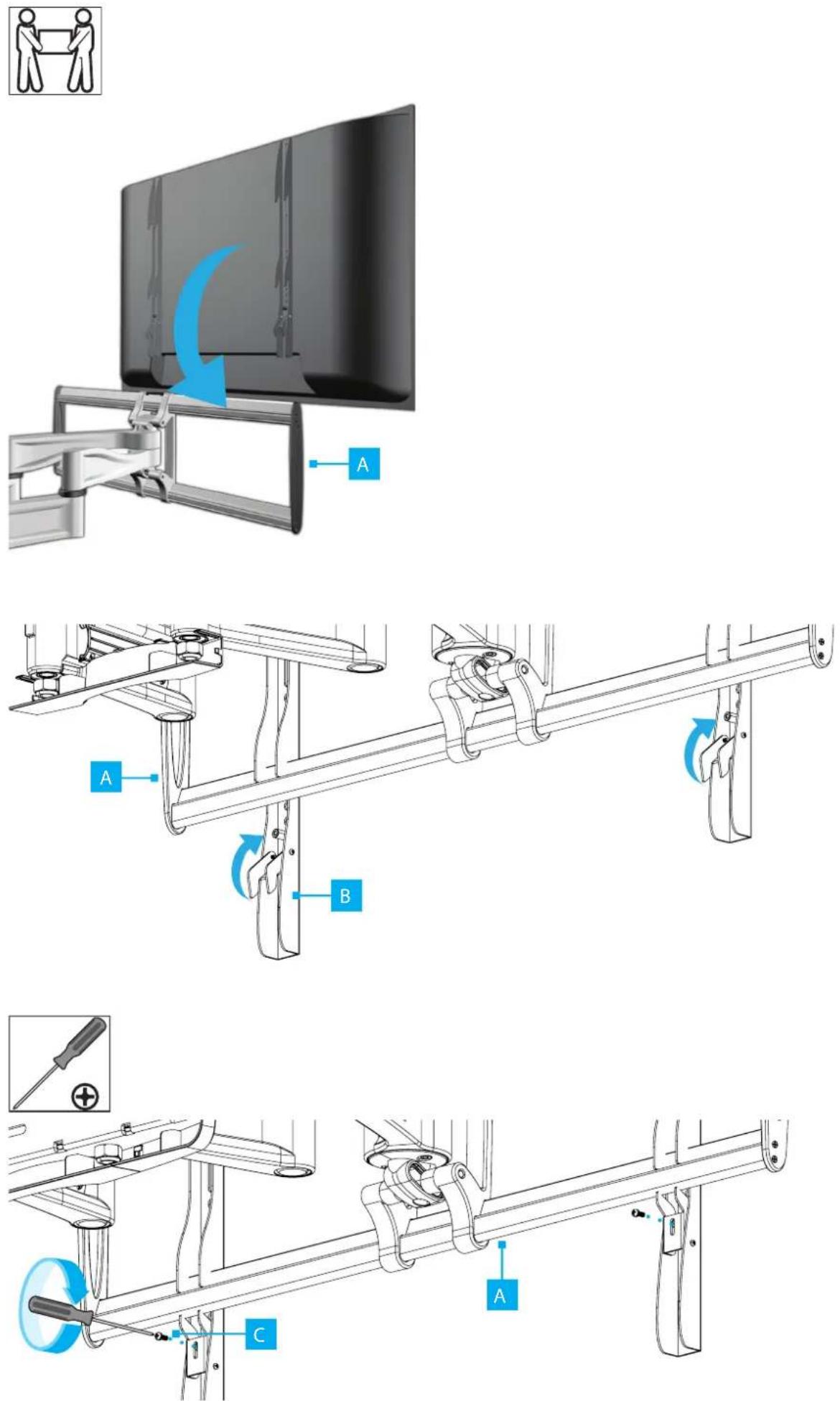 StarTech.com 100AP1-TV-WALL-MOUNT - Installation - 10