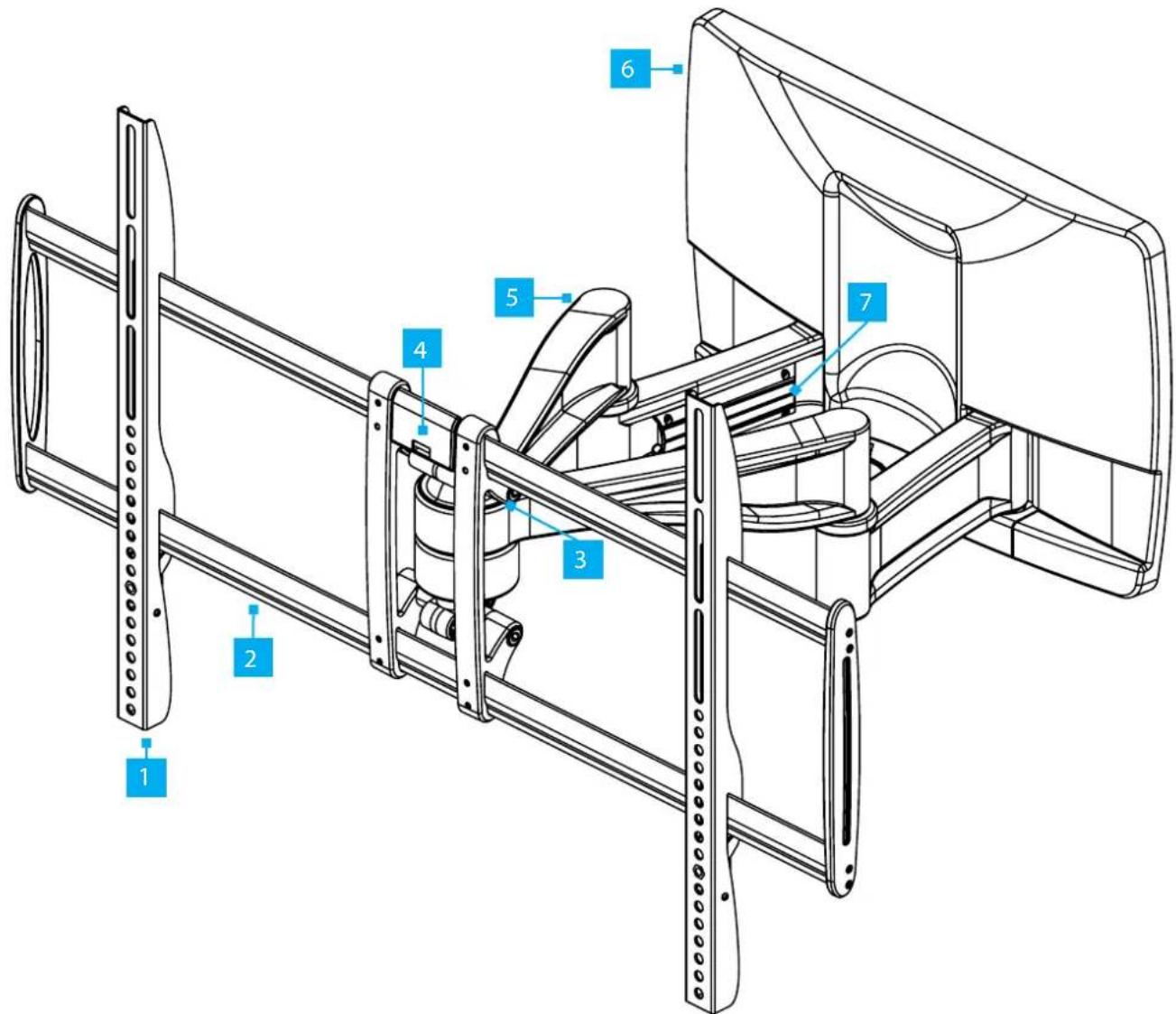 StarTech.com 100AP1-TV-WALL-MOUNT - Product ID - 1