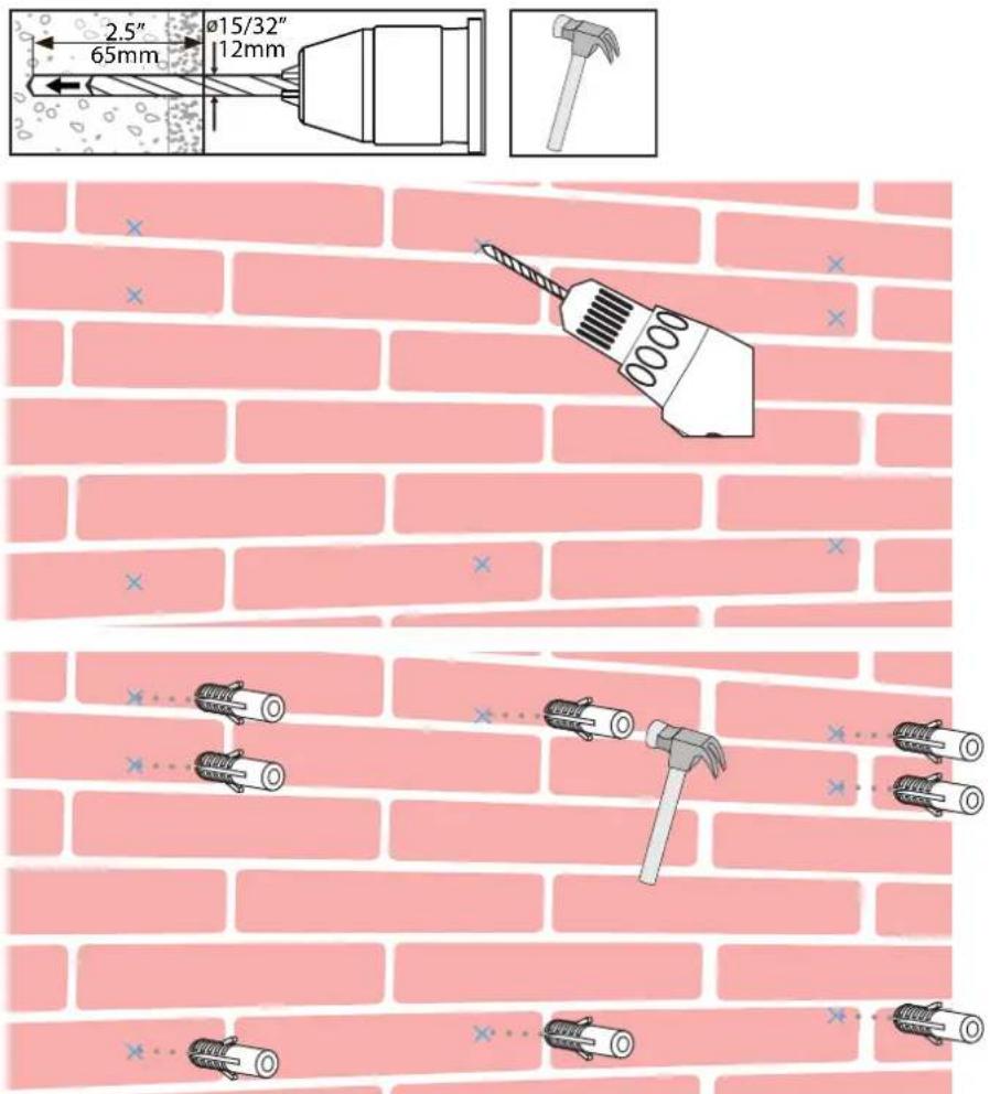 StarTech.com 100AP1-TV-WALL-MOUNT - Concrete/Brick Wall (B) - 2