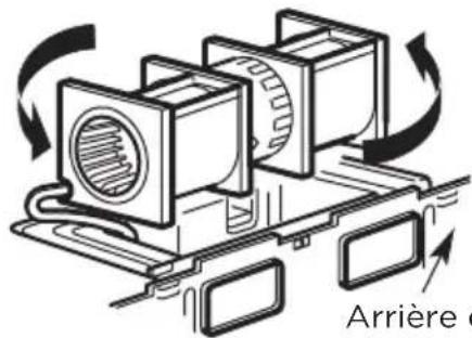 MIDEA MMO19S14ASTC - B5. ADAPTATION DU SOUFFLEUR À MICRO-ONDES POUR L'ÉCHAPPEMENT ARRIÈRE EXTÉRIEUR - 5