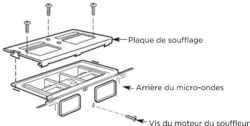 MIDEA MMO19S14ASTC - A3. ADAPTATION DUSOUFFLEUR DU MICRO-ONDES POUR L'ÉCHAPPEMENT SUPÉRIEUR EXTÉRIEUR - 1