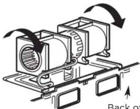 MIDEA MMO19S14ASTC - B5. ADAPTING MICROWAVE BLOWER FOR OUTSIDE BACK EXHAUST - 8