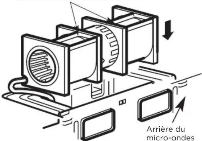 MIDEA MMO19S14ASTC - A3. ADAPTATION DUSOUFFLEUR DU MICRO-ONDES POUR L'ÉCHAPPEMENT SUPÉRIEUR EXTÉRIEUR - 4