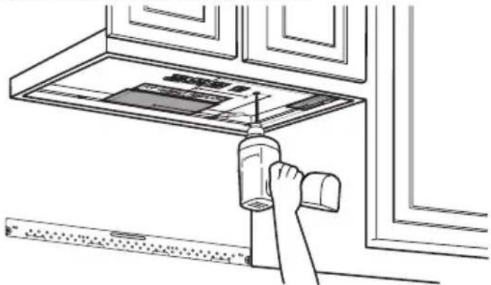 MIDEA MMO19S14ASTC - C2. UTILISER LE MODÈLE D'ARMOIRE SUPÉRIEURE POUR LA PRÉPARATION DE L'ARMOIRE SUPÉRIEURE - 1