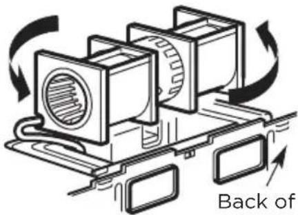 MIDEA MMO19S14ASTC - B5. ADAPTING MICROWAVE BLOWER FOR OUTSIDE BACK EXHAUST - 4