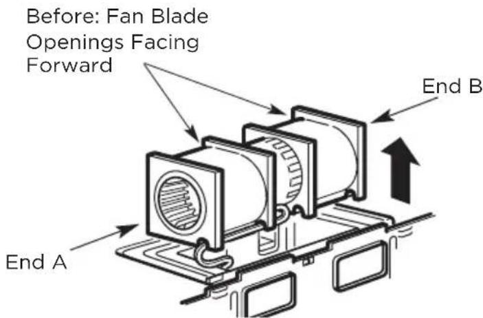 MIDEA MMO19S14ASTC - B5. ADAPTING MICROWAVE BLOWER FOR OUTSIDE BACK EXHAUST - 2