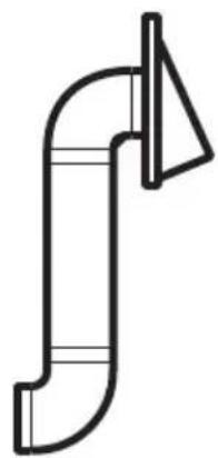 MIDEA MMO19S14ASTC - OUTSIDE BACK EXHAUST (EXAMPLE ONLY) - 4