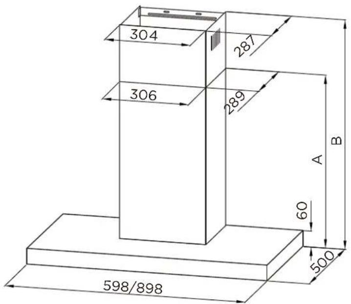 MIDEA MH90M77T6B - Dimensioni - 4