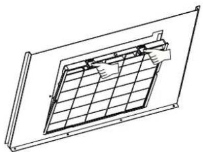 MIDEA MH90M77T6B - Sostituzione del filtro di carbone attivo - 1