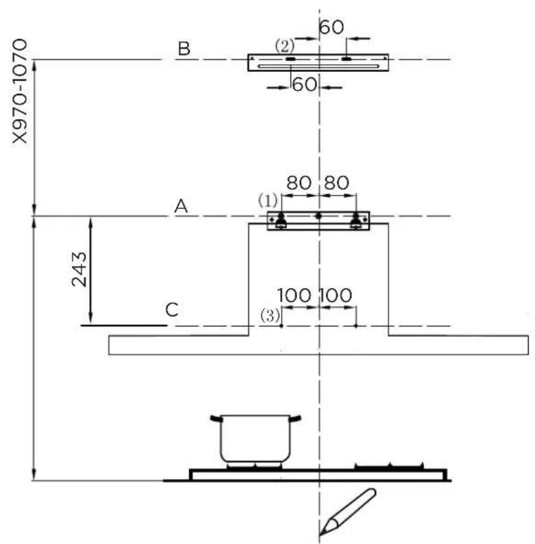 MIDEA MH90M77T6B - Wall Drilling And Bracket Fixing - 1