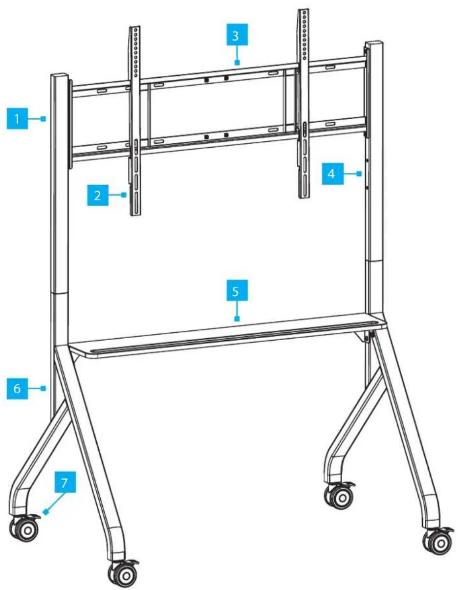 StarTech.com ELB1-TV-CART - Product ID - 1