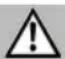 Starmix Haaga 677 Plus - Risk för skärskador på grund av glassplitter, metall eller andra vassa material! - 1