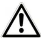 Starmix Haaga 375 - Hazard notices on the device - 1