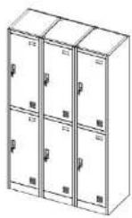 Fromm & Starck STAR_MCAB_45 - LOCKER - 1