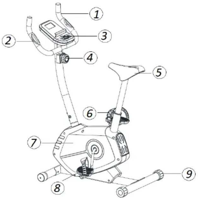 Gymrex GR-MG79 - Beskrivelse af produktet - 2