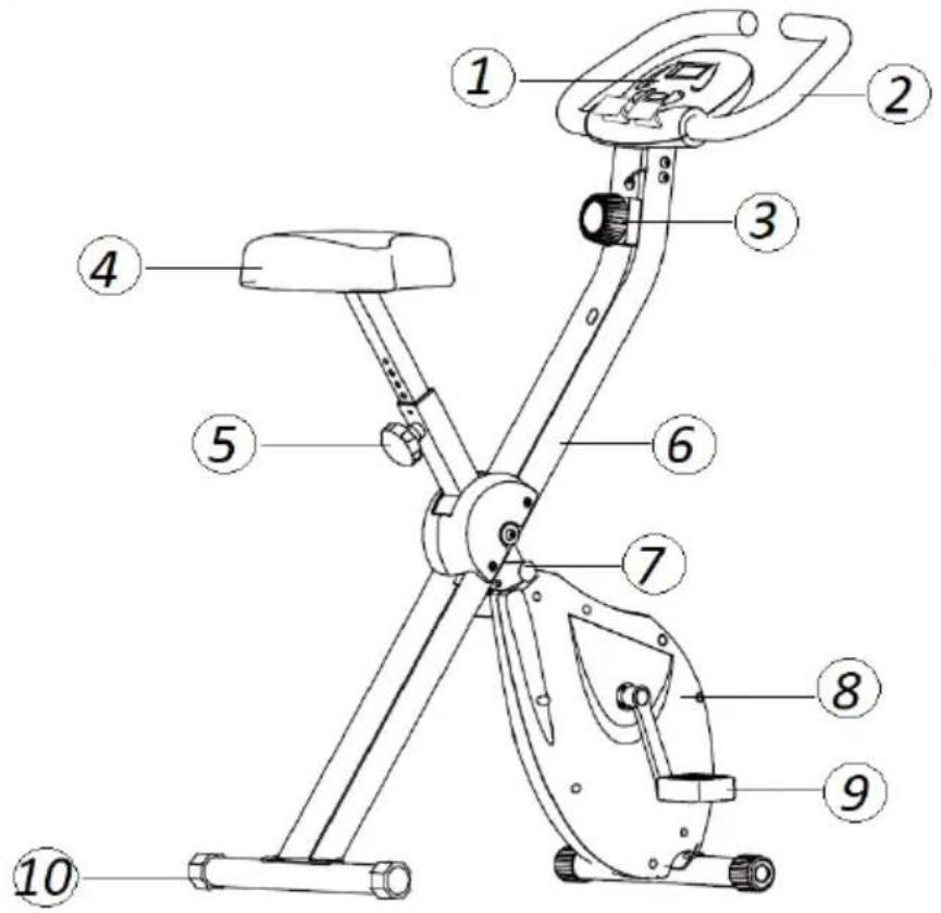 Gymrex GR-MG79 - Beskrivelse af produktet - 1