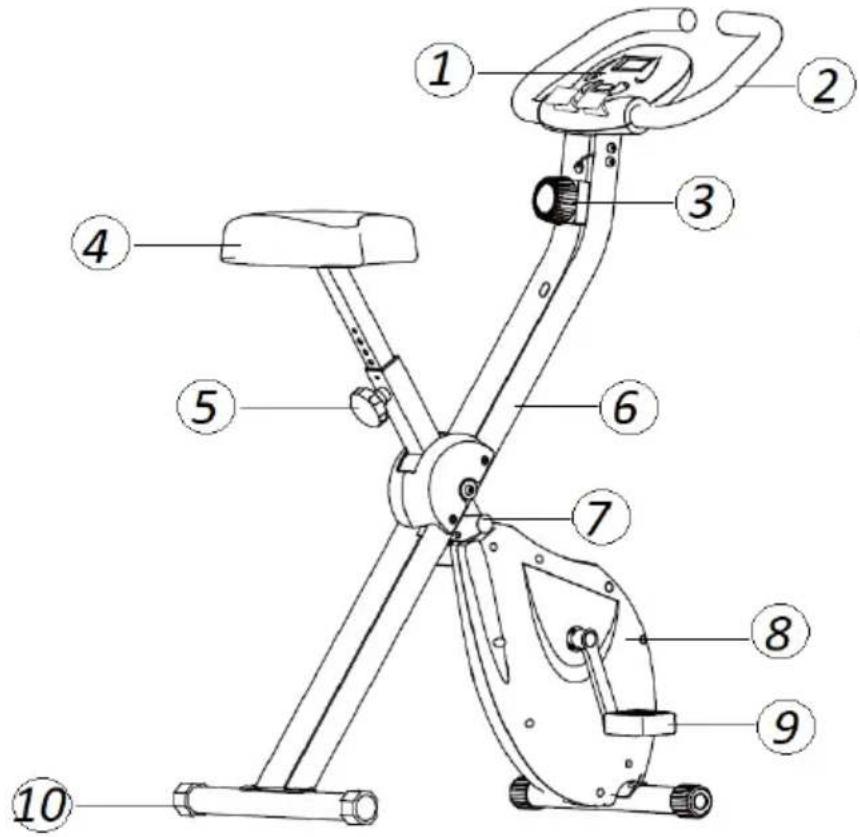 Gymrex GR-MG79 - Description de l'appareil - 1