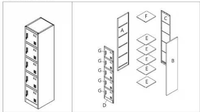 Fromm & Starck STAR_MCAB_43 - LOCKER - 1