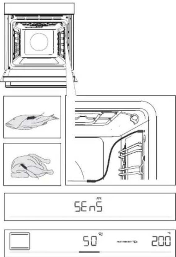Atag OX6771B - Detemperatuurvoelermagzichnietindedirectenabijheidvandeverwarmingselementen bevinden. - 1