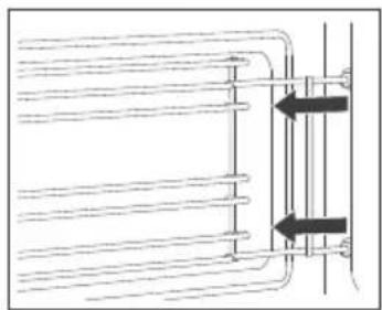 Atag CX4771B - Removing and cleaning the wire guides - 3