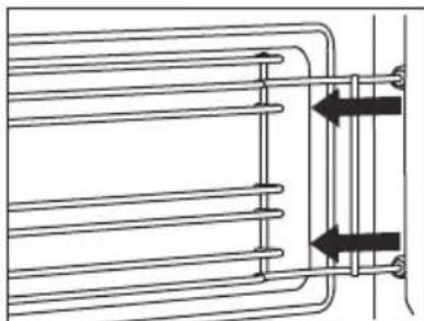 Atag OX6612D - Removing and cleaning the guide rails - 2