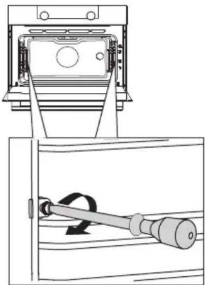 Atag OX6612D - Removing and cleaning the guide rails - 1