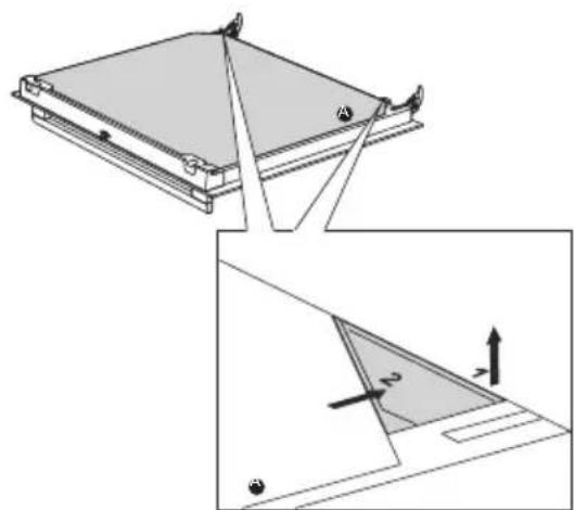 Atag OX6612D - Retirer et installer la vitre de la porte du four - 1