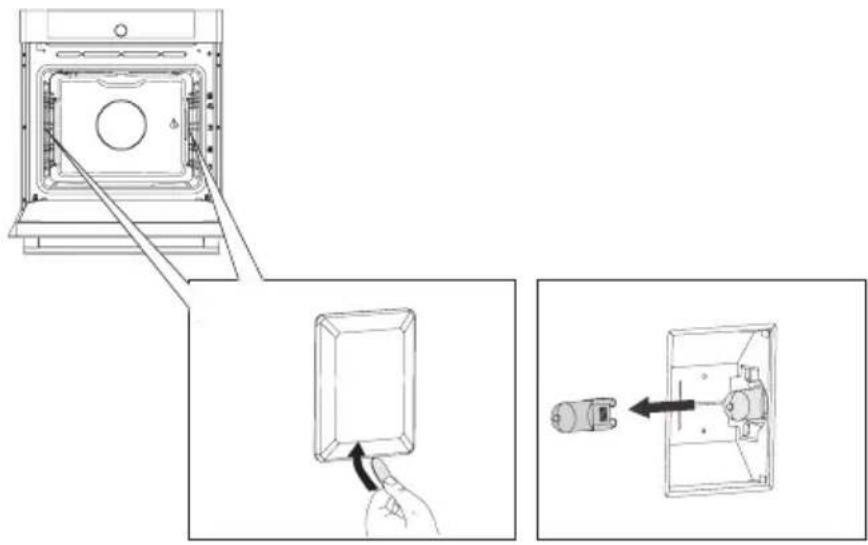 Atag OX6612D - Remplacement de l'ampoule du four - 3