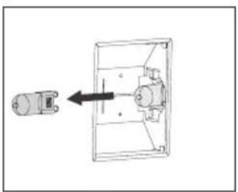 Atag OX6612D - Replacing the oven light bulb - 5