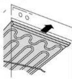 Atag OI6111EL - plaque réflexion pour grillades - 1