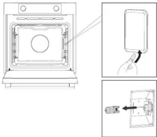 Atag OX16611B - Remplacement de l'ampoule du four - 3