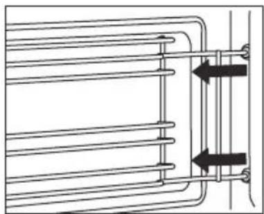 Atag OX16611B - Removing and cleaning the guide rails - 2