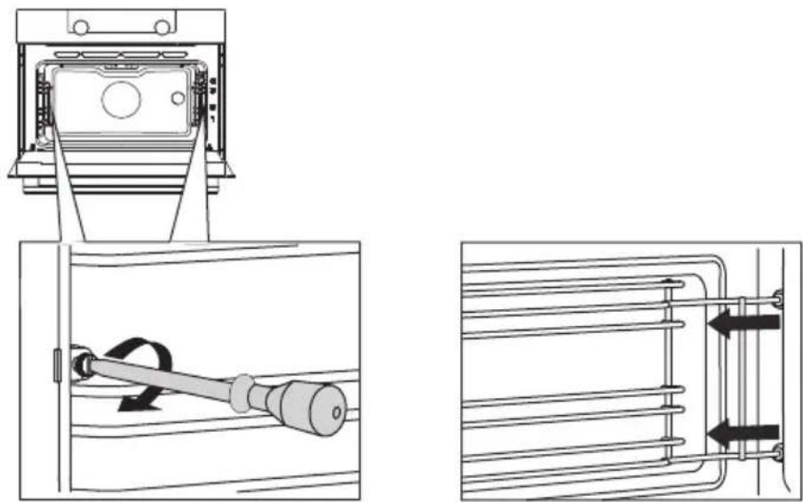 Atag CS6612D - Enlever et nettoyer les gradins - 1