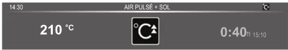 Atag CS6612D - État d'avancement de la cuisson - 2