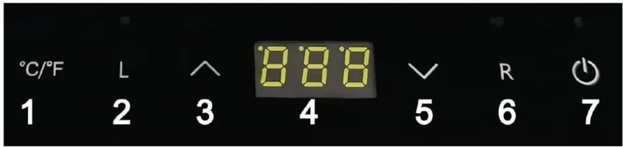 H.KOENIG LVX28 - VISOR DO PAINEL DE CONTROLO - 1