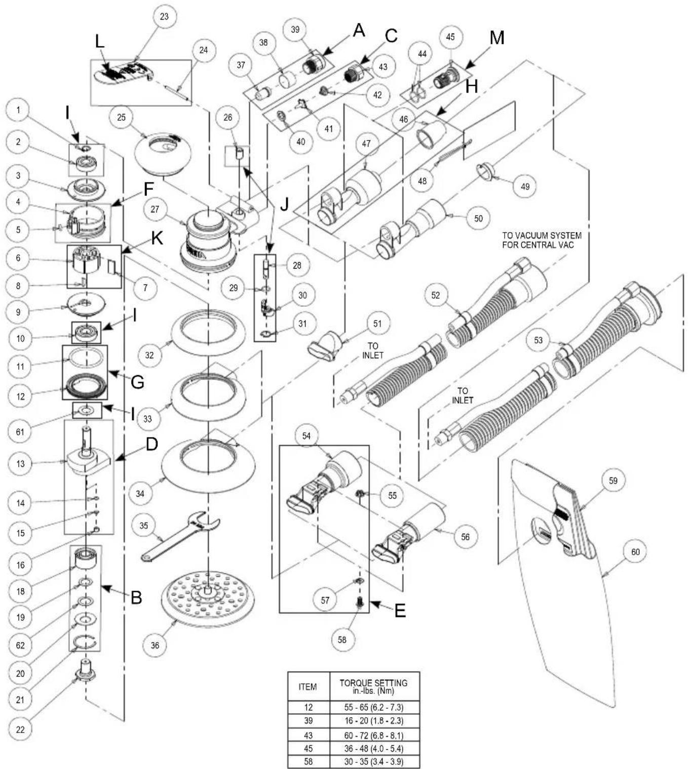 Mirka ROS 525CV - Parts Page - 1
