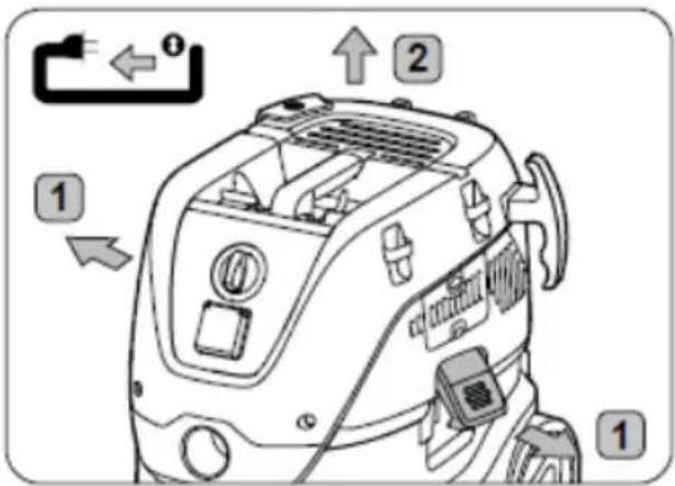 Mirka 1230 L - Push &amp; Clean - 11