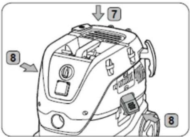 Mirka 1230 L - Push &amp; Clean - 25