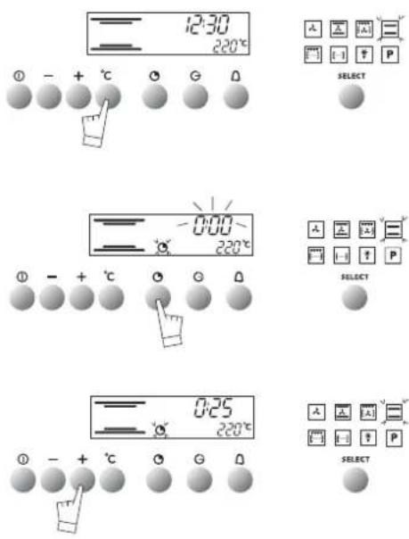 Atag OX3211C - Durchführen eines programmierten Garvorgangs - 1