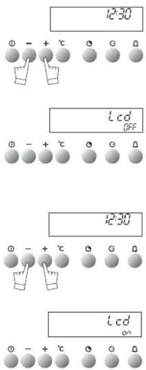 Atag OX3292C - Einstellen des Sicherheitsmodus der Anzeige - 1