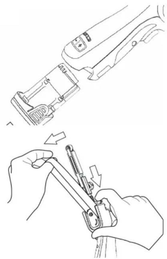 Mirka FBS-B 13 - Replacing the belt FBS-B 13 - 1