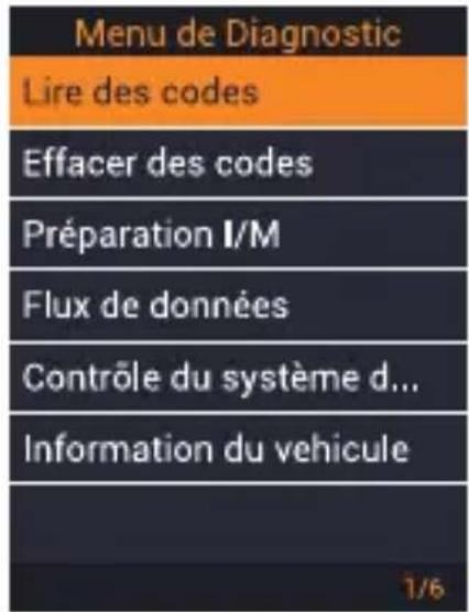 ANCEL BD330 - Fonction OBDII (mode portable) - 4
